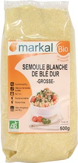 Markal Semoule blanche gros bio 500g - 1096